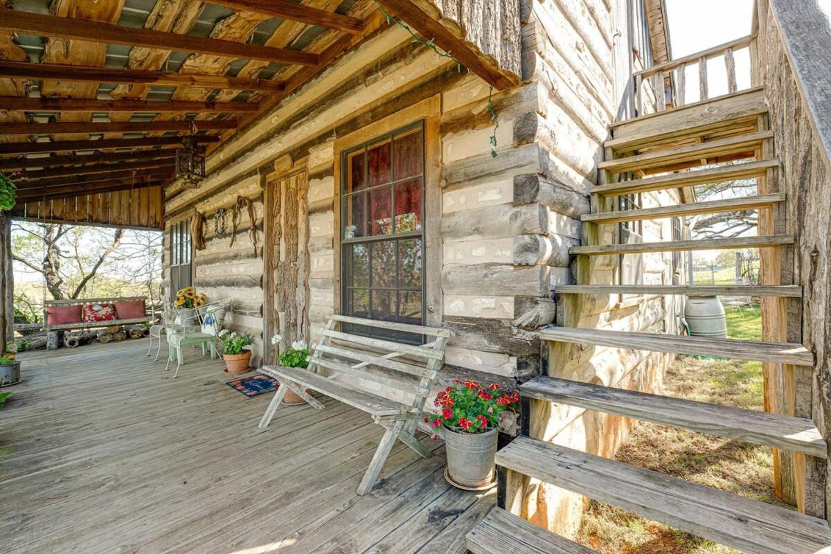 Das Eck Haus - Cozy Cabin Getaway Fredericksburg Exteriör bild