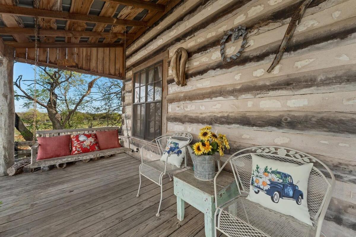 Das Eck Haus - Cozy Cabin Getaway Fredericksburg Exteriör bild