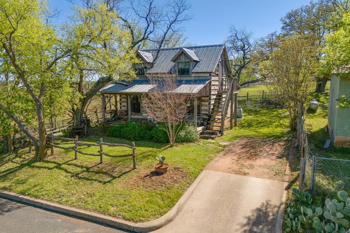 Das Eck Haus - Cozy Cabin Getaway Fredericksburg Exteriör bild