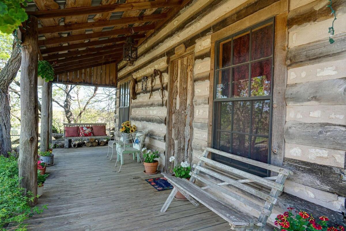 Das Eck Haus - Cozy Cabin Getaway Fredericksburg Exteriör bild