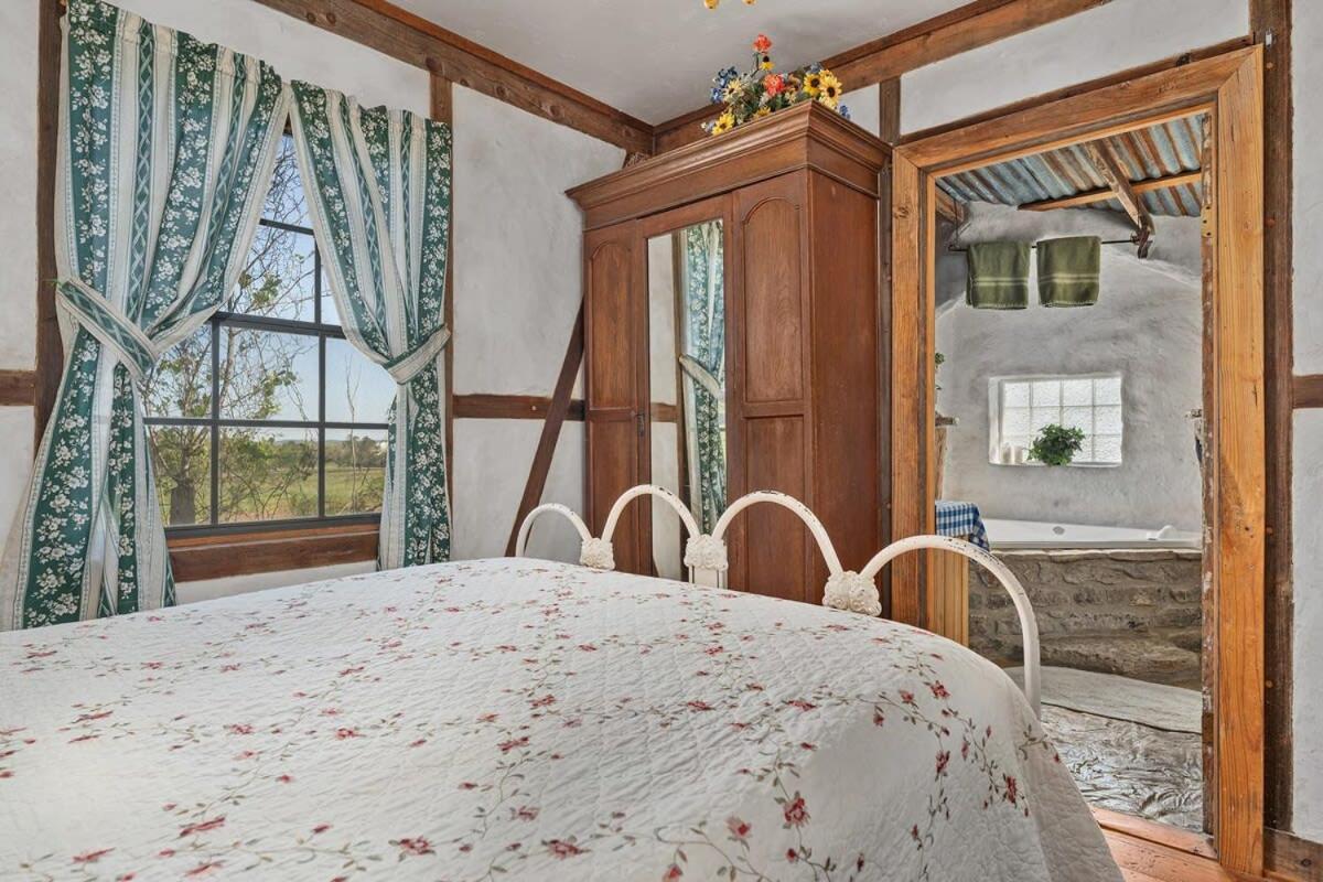 Das Eck Haus - Cozy Cabin Getaway Fredericksburg Exteriör bild