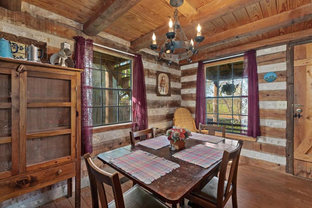 Das Eck Haus - Cozy Cabin Getaway Fredericksburg Exteriör bild